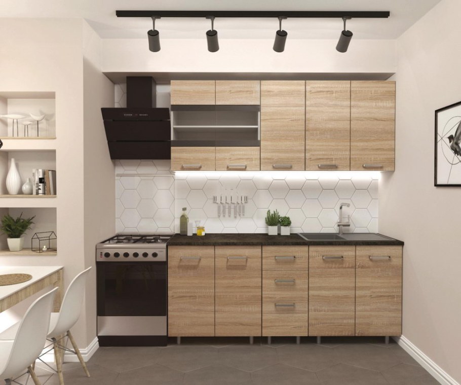 Кухня крафт 2м БТС