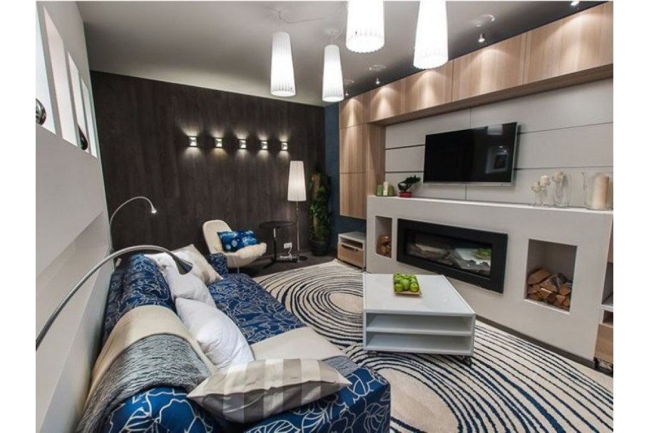 Гостиная-спальня 15м2 икея