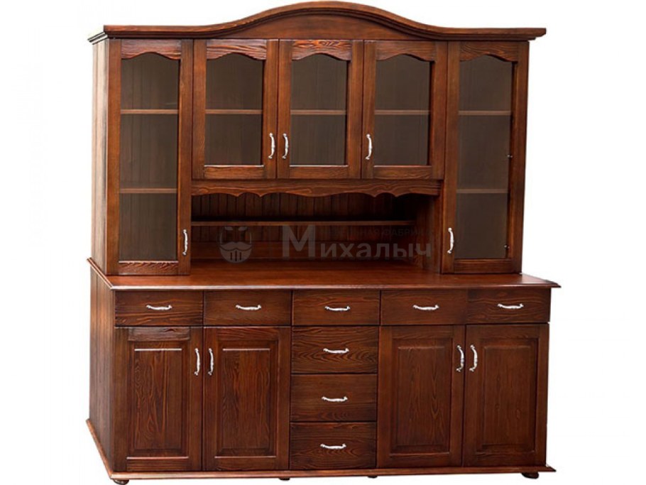 Буфет 1800 орех Патин Глория