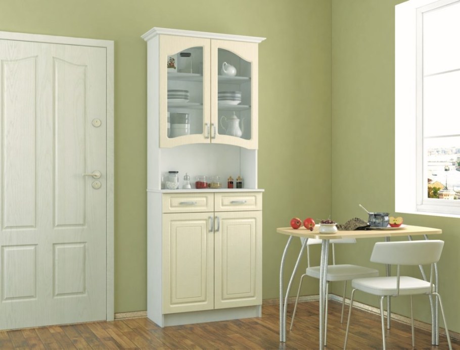 Буфет Прованс 08 клен серый