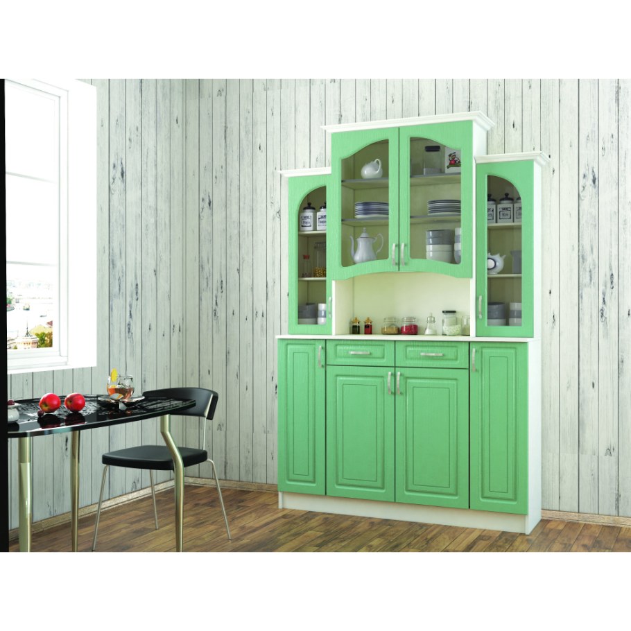 Буфет Прованс-14 (клен бирюза)