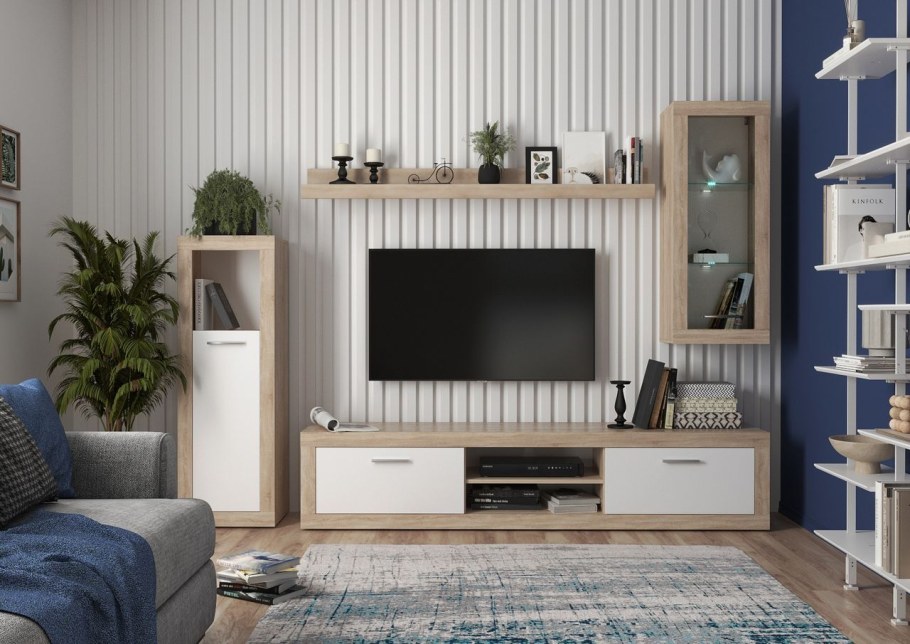 Стенка для гостиной "Эвия"