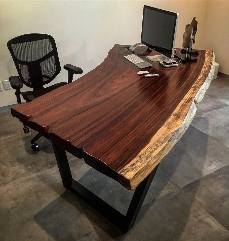 Мебель лофт из слэба