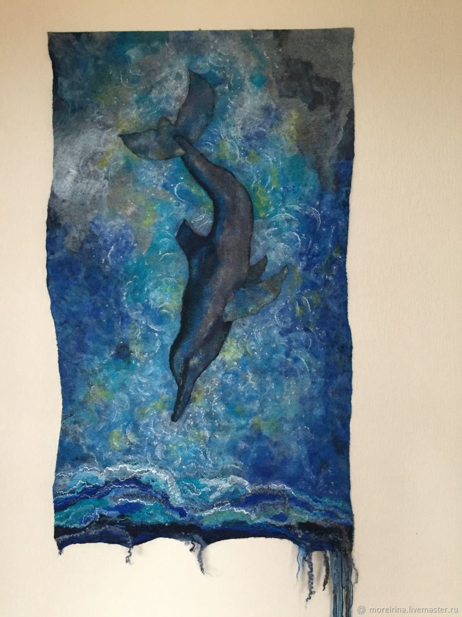 Панно валяние из шерсти