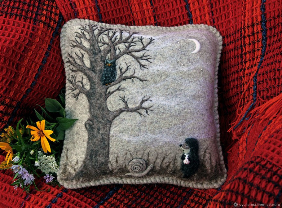 Подушки из Войлока