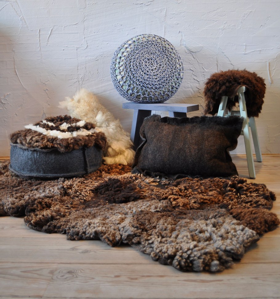 Валяные интерьерные вещи