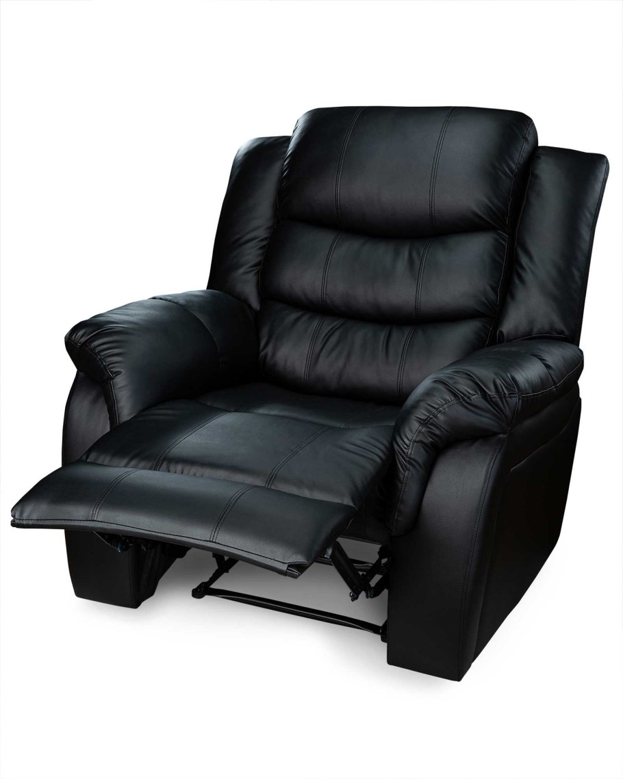 Реклайнер светло серый