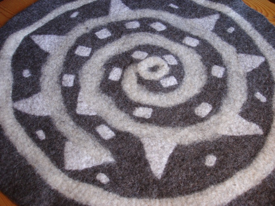 Ковры валяние из шерсти