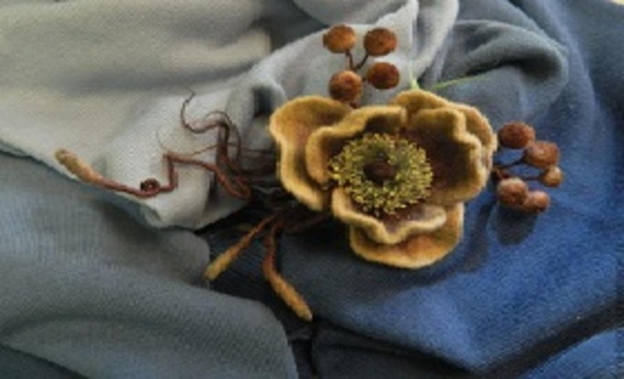 Брошь из Войлока