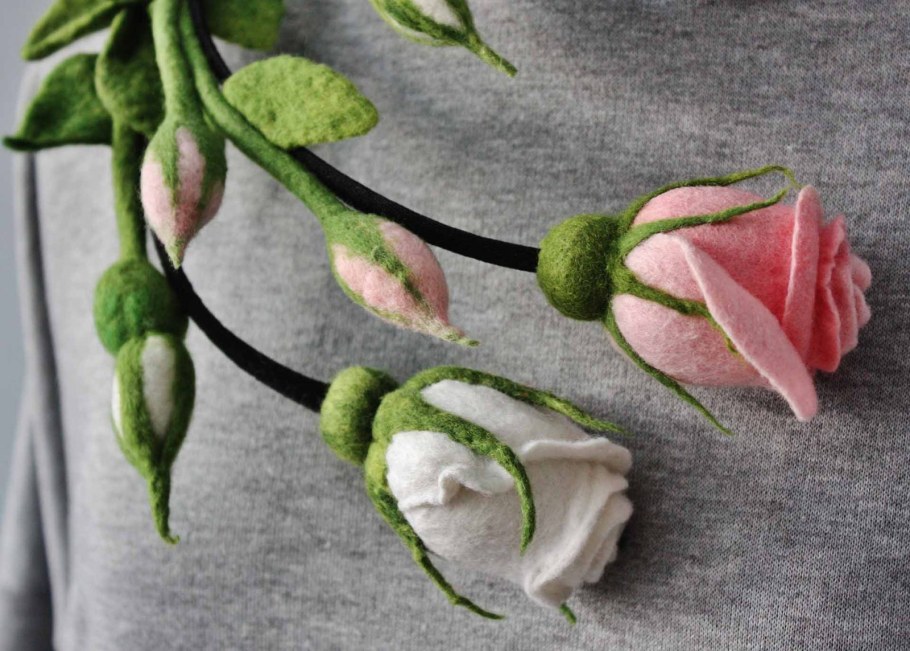 Елена дол валяние розы мастер класс