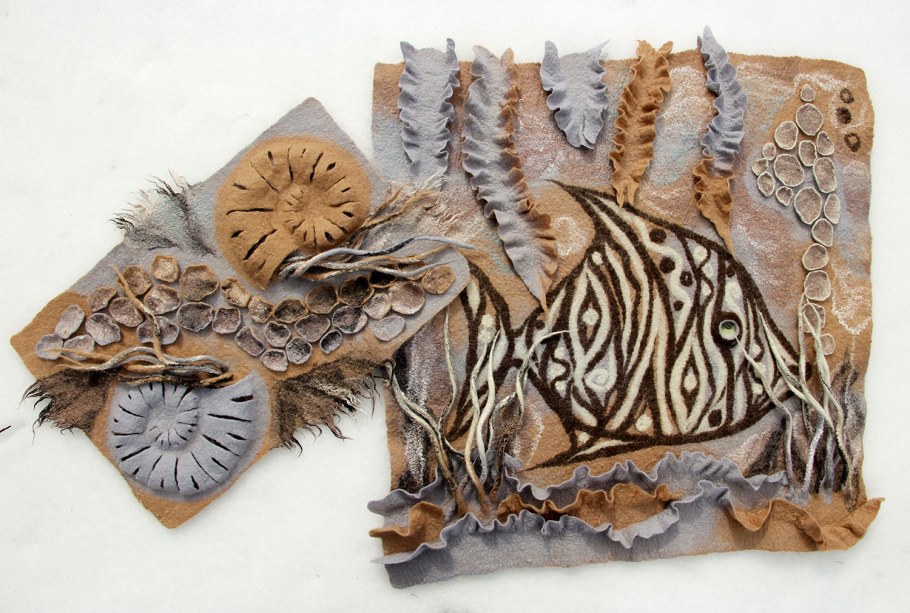 Декоративное панно из Войлока