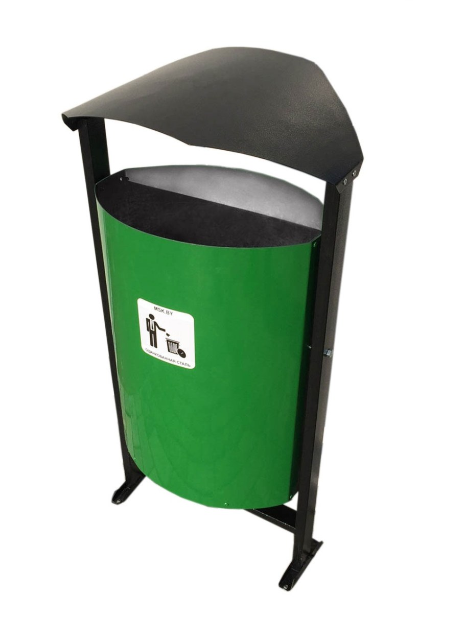 Урна уличная GPX-23-08 желтая