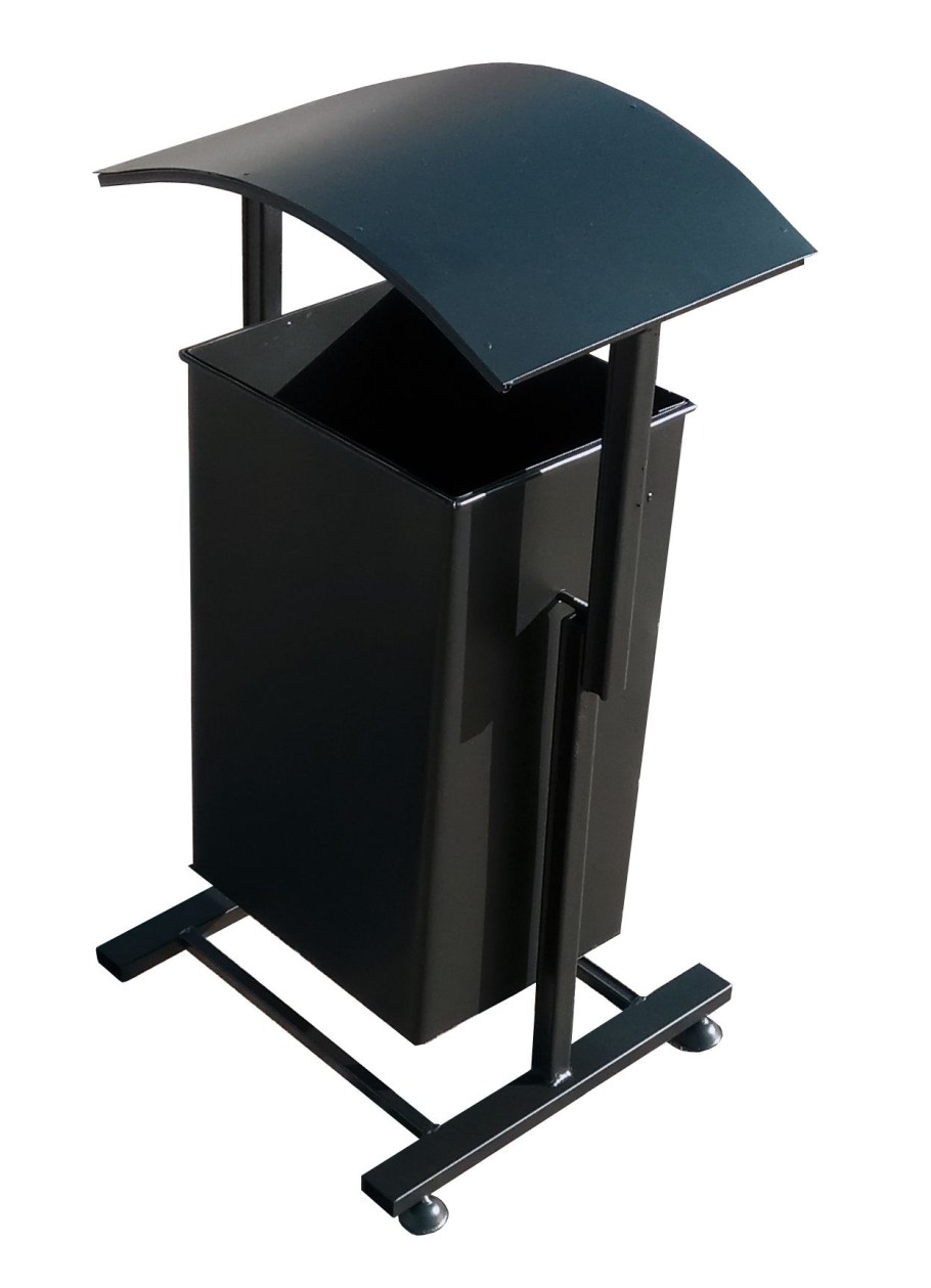 Урна уличная; 420х400х820 мм.; 34 Л