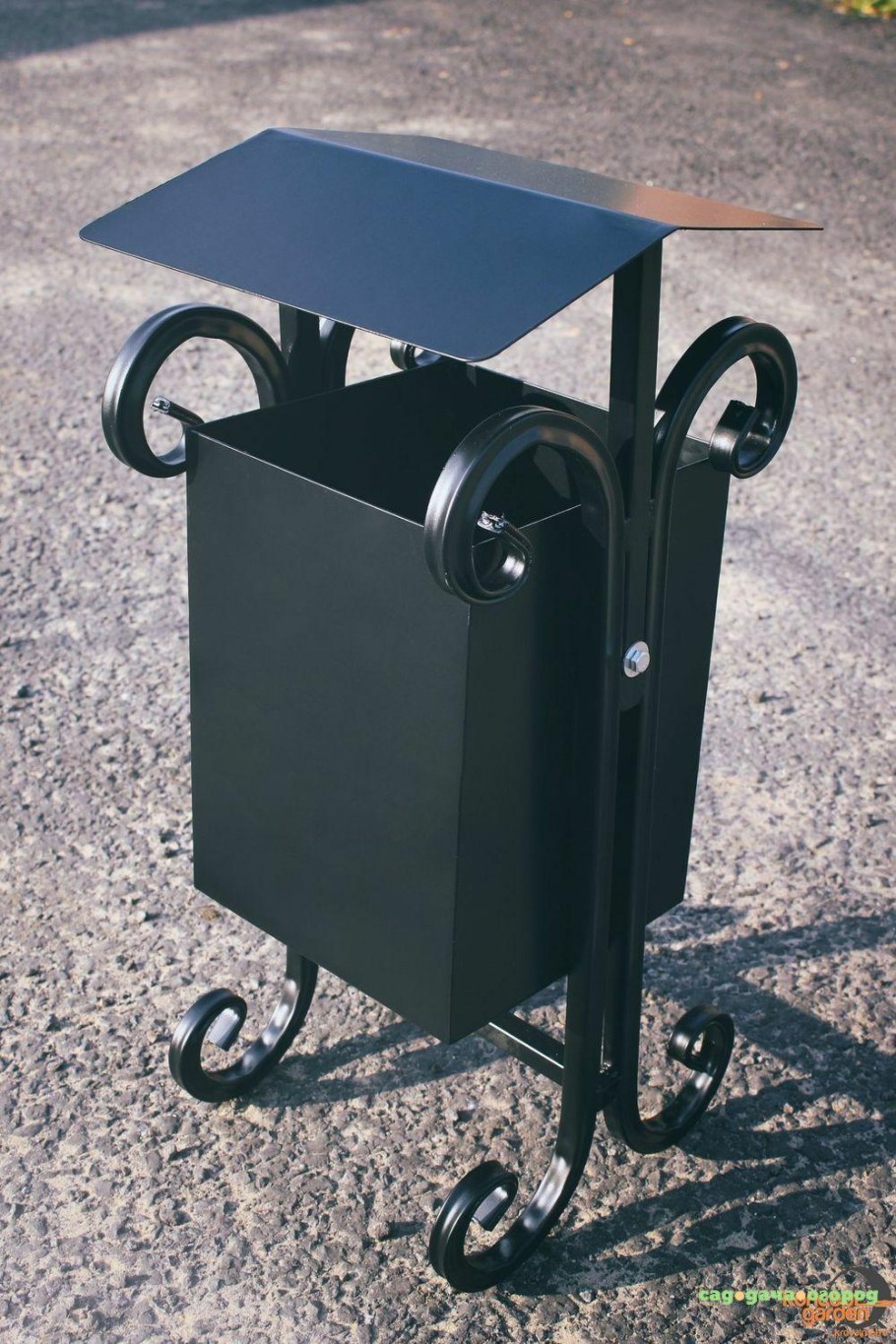 Урна уличная 380х380х820 паспорт