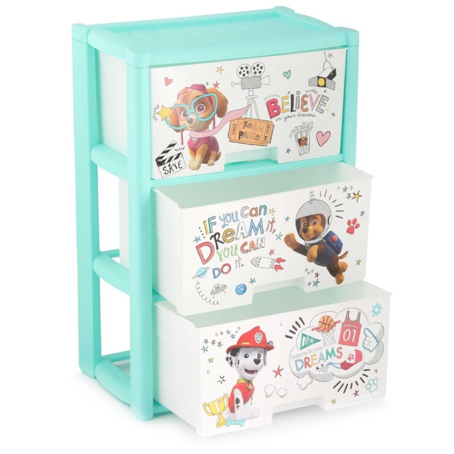 Комод "Щенячий патруль" 3-х секционный альтернатива