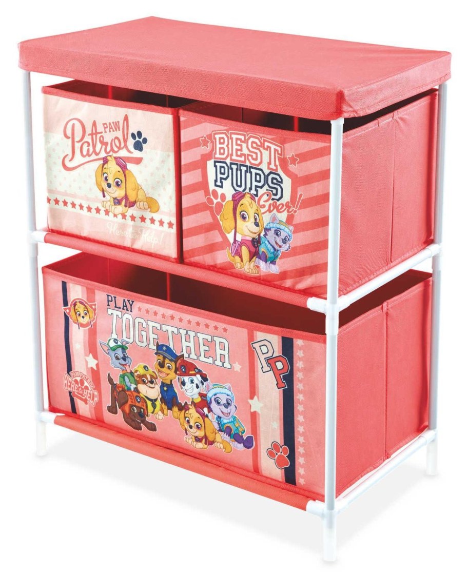 Комод широкий Щенячий патруль 4-секционный м6102