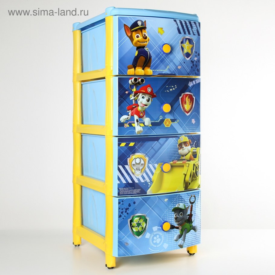 Детский комод Щенячий патруль