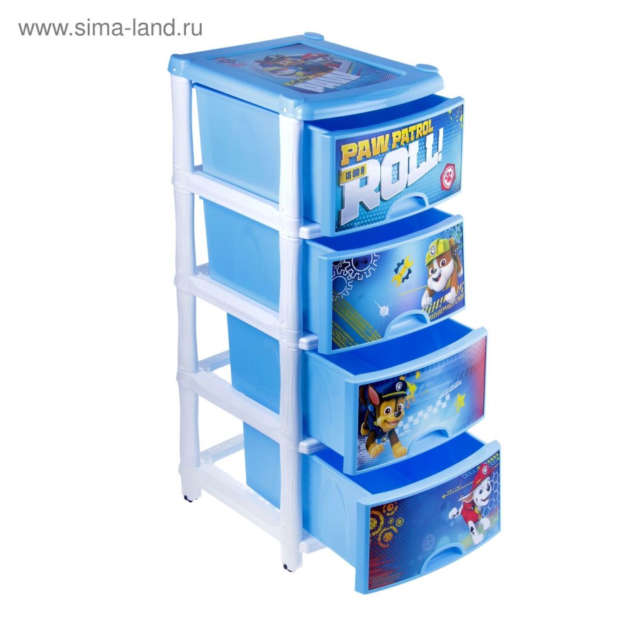 Детский комод Щенячий патруль
