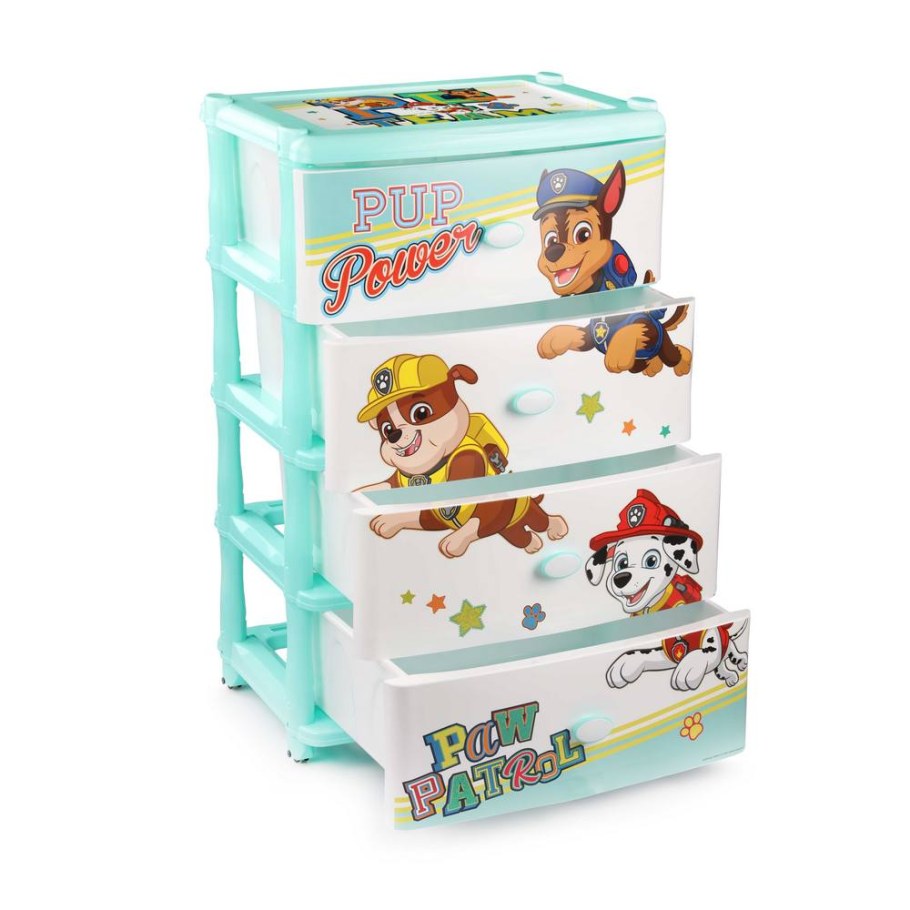 Комод "Щенячий патруль" 3-х секцион. Стандарт м7990(пластик)
