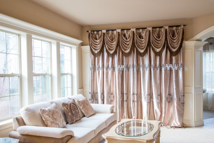 Шторы под шампань