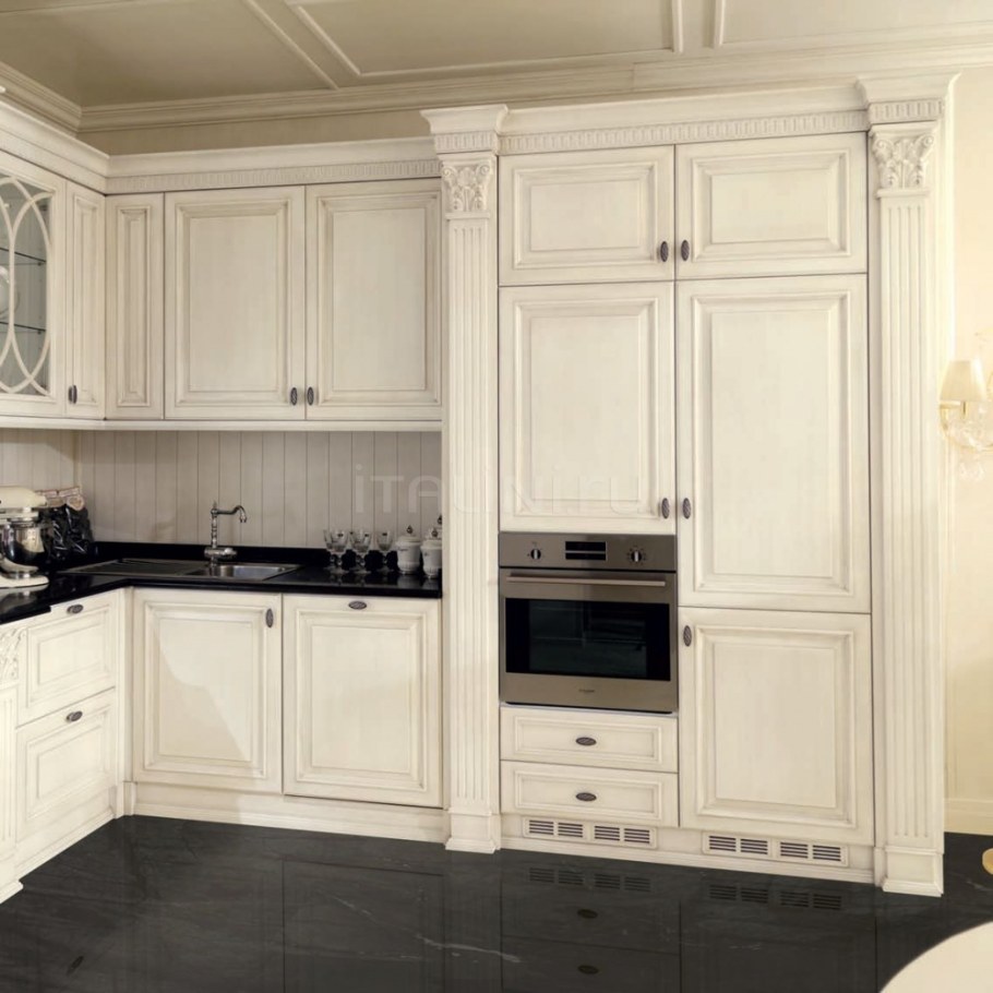 Кухня цвета слоновой кости