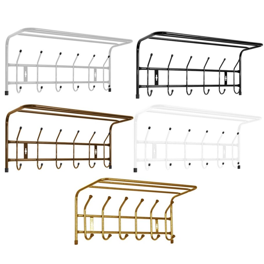 Вешалка настенная вп6 (вп6 серебряный) 676735