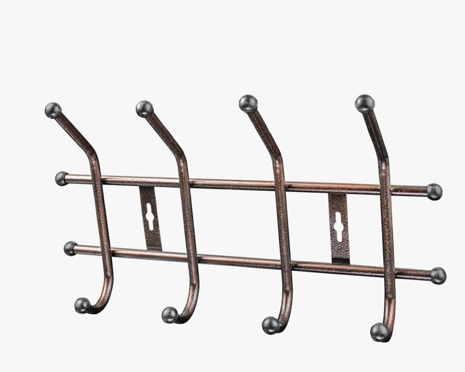 Вешалка д/одежды 5 крючков (51*23,9*см) хром 6/6 (60189)