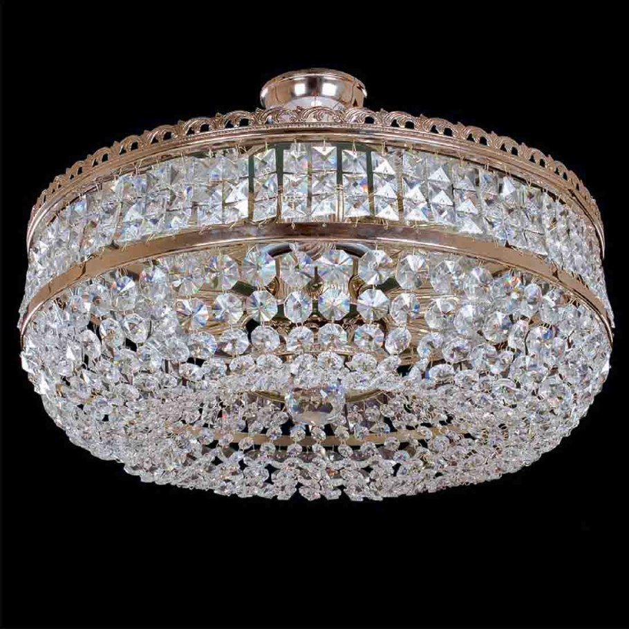 Люстры хрустальные Чехия Богемия потолочные