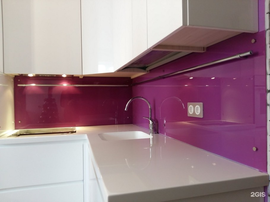 Панель АБС фотопечать "лайм" (фартук) (3,0*0,6м) *1