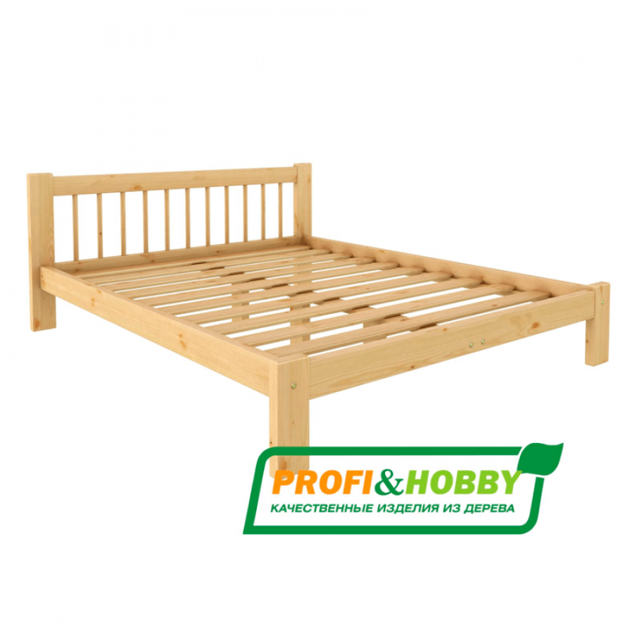 Кровать Вероника 160х200 из массива дерева