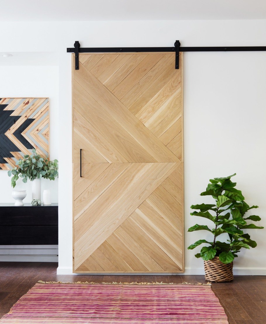 Раздвижные деревянные двери