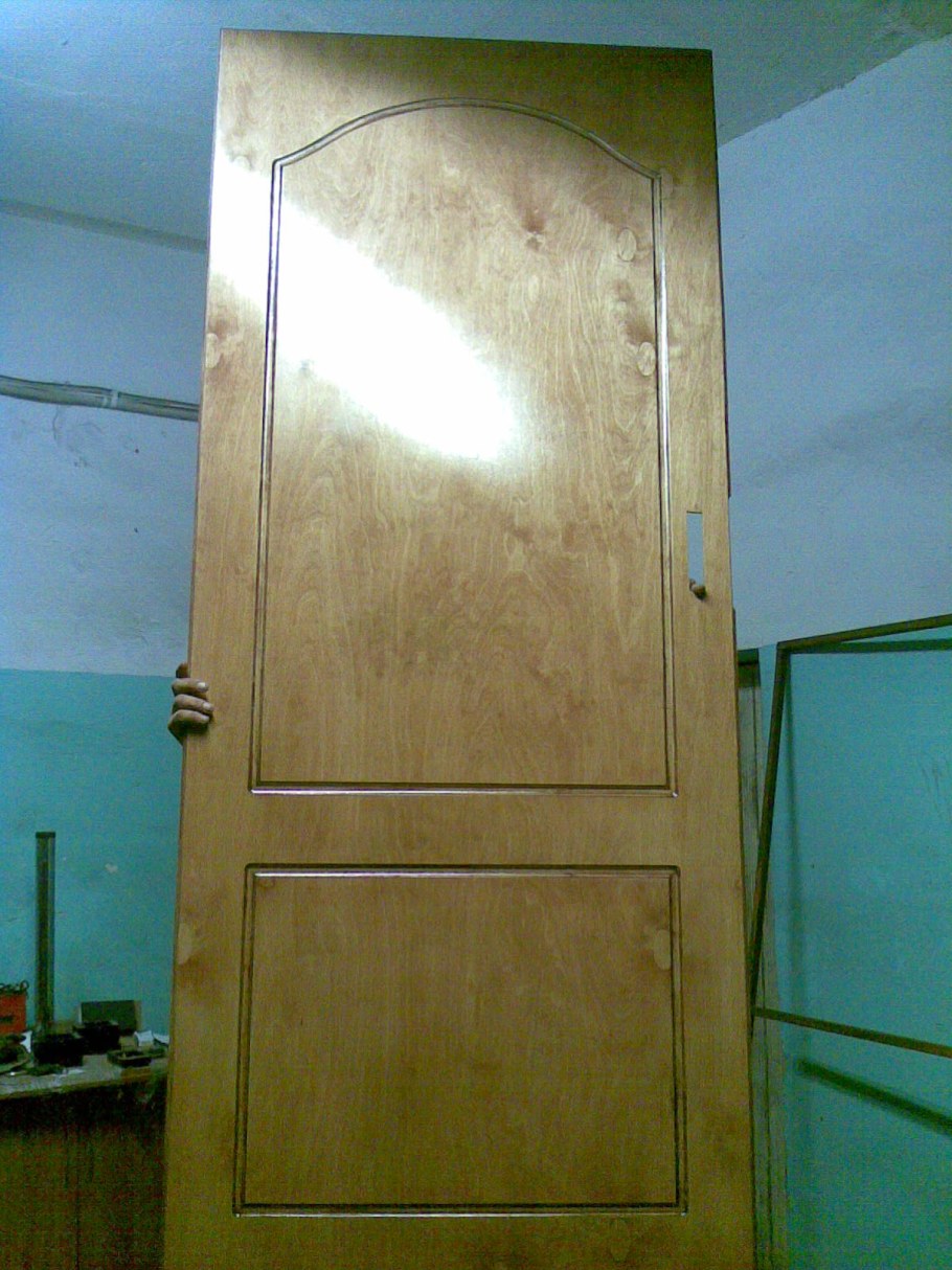 Двери клееные из фанеры