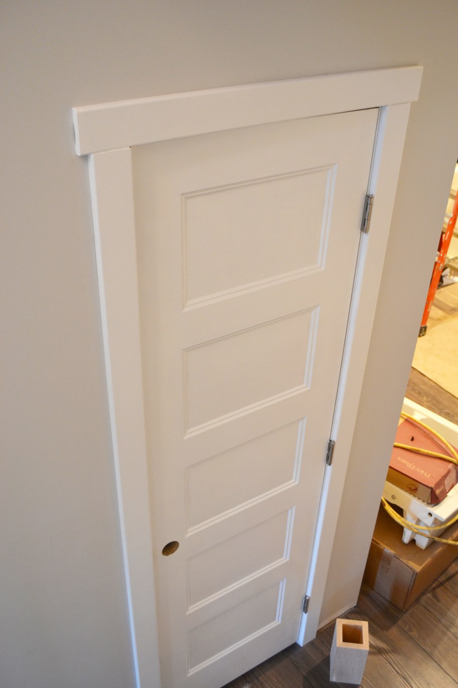 Самодельная межкомнатная дверь