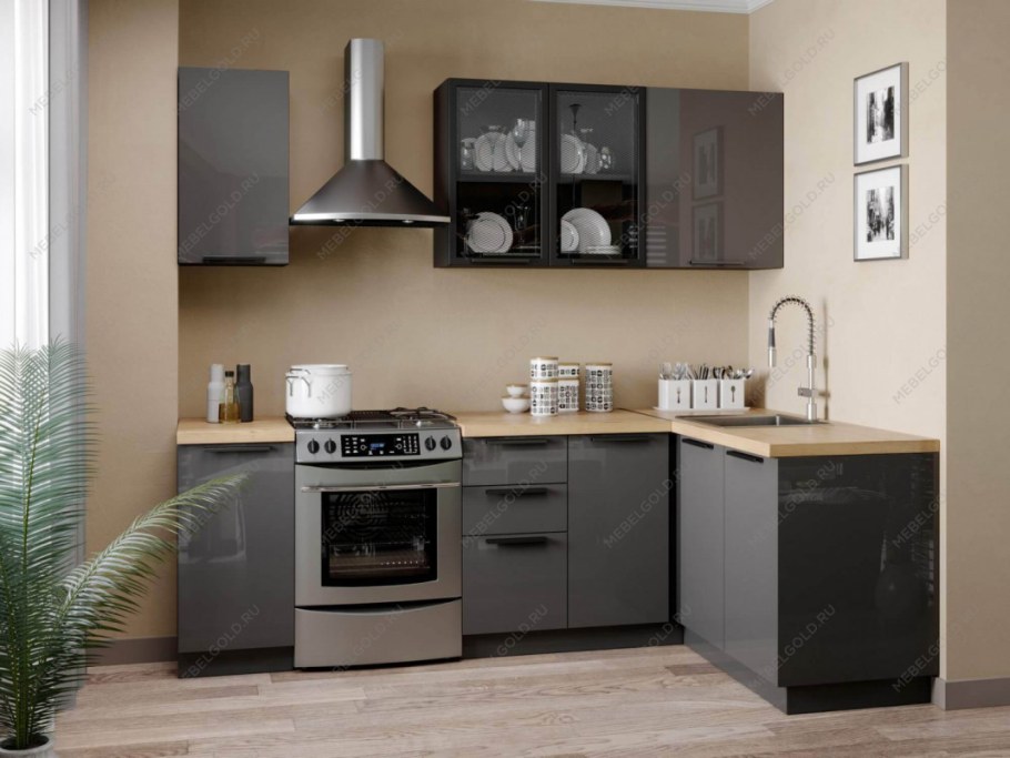 Кухня Герда антрацит