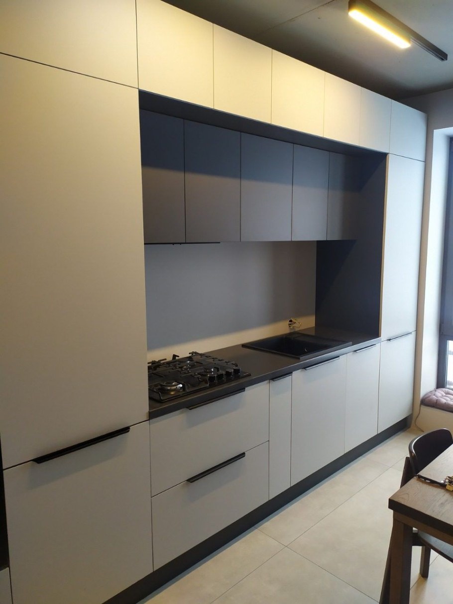 Кухня Леруа без ручек