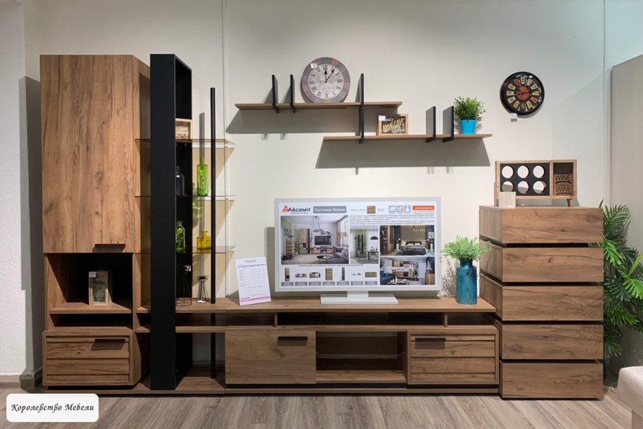 Natura 1 гостиная шкаф МЦН Глазов