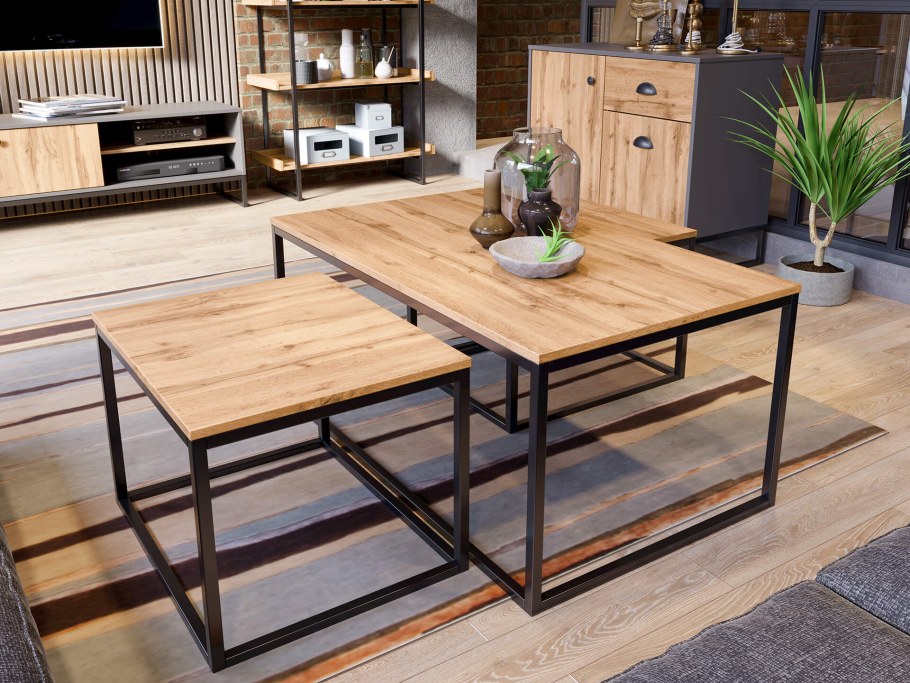 Стол лофт дуб Вотан
