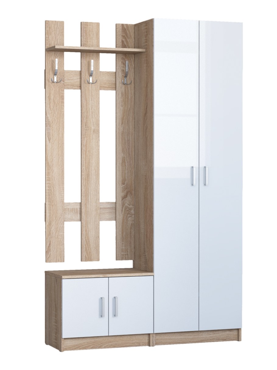 Прихожая НК-мебель лофт дуб сонома