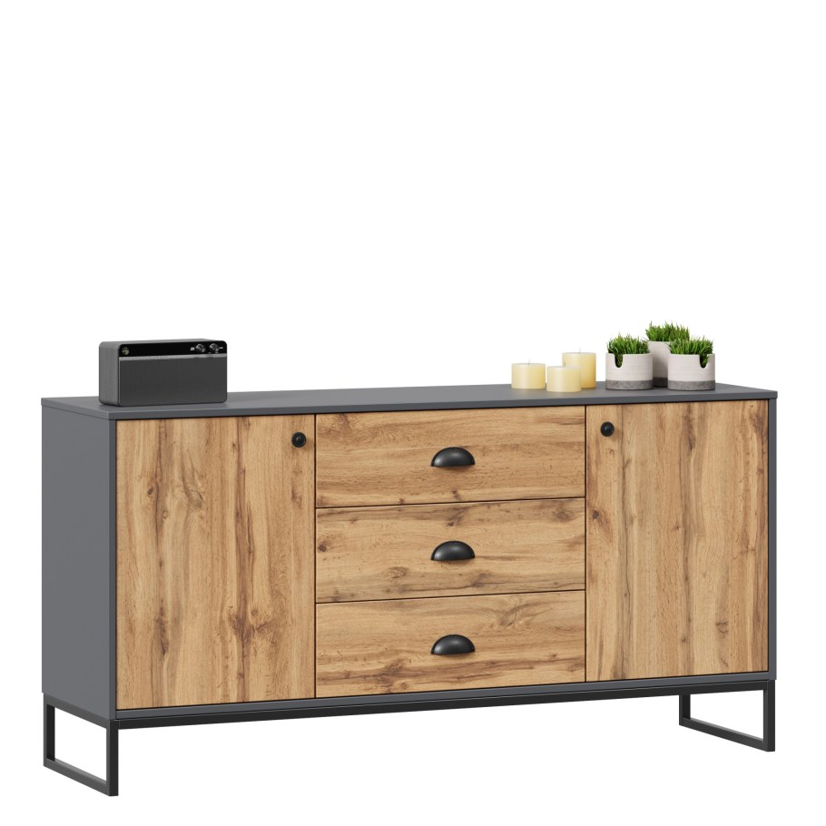 Комод лофт дуб Вотан