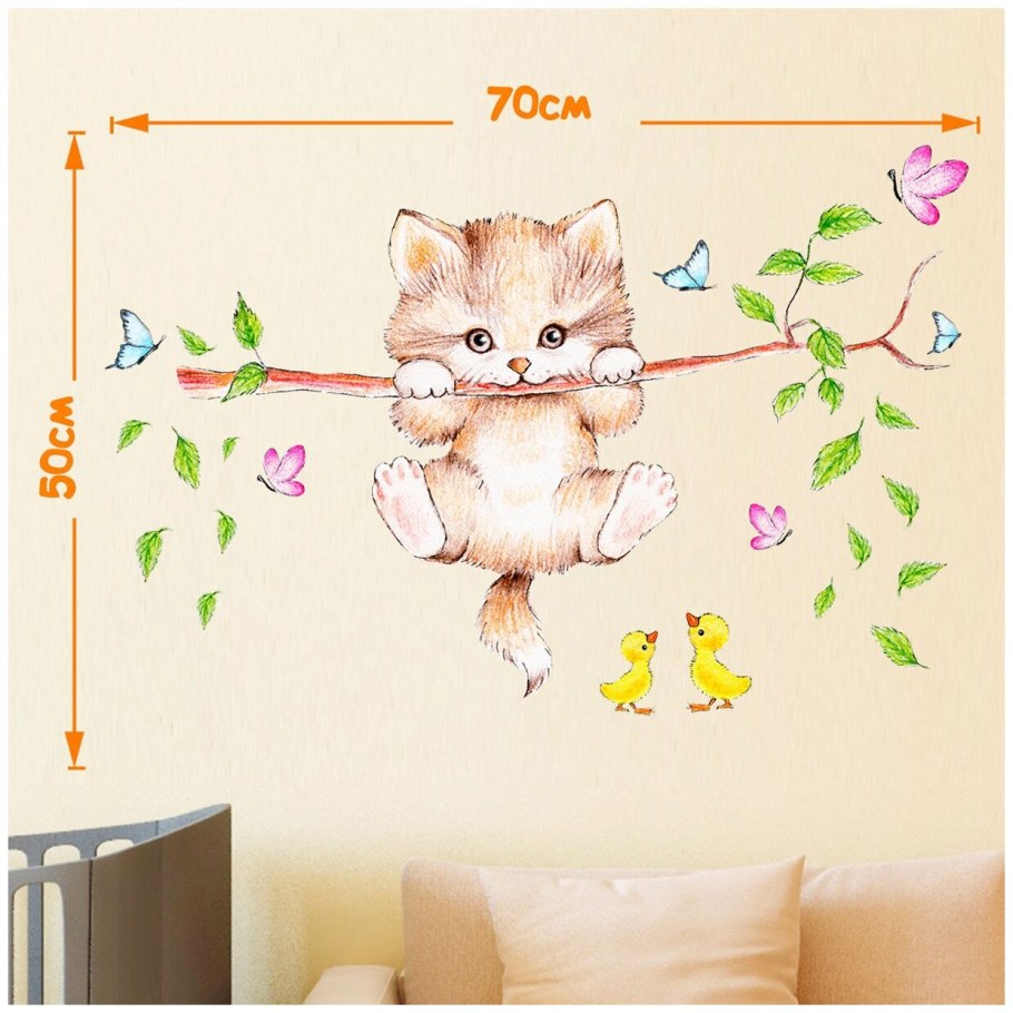 Интерьерные наклейки для детской