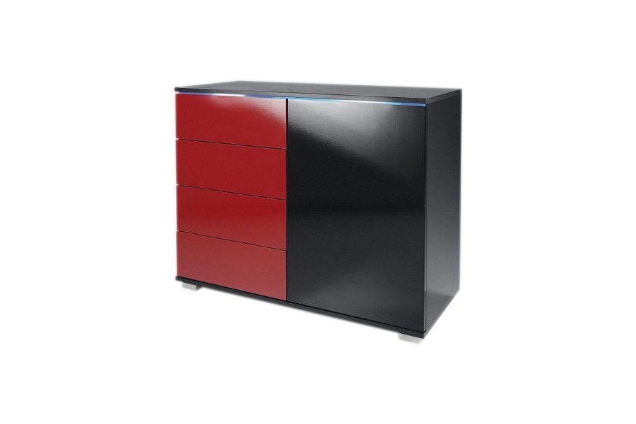 Комод Миранда Atelier белый глянец