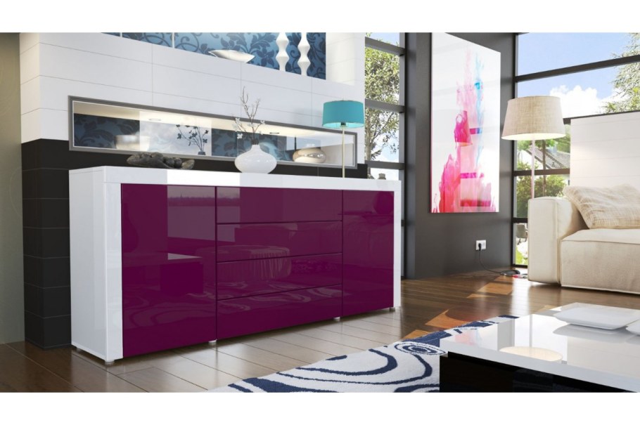 "Элит 64" глянцевый комод.