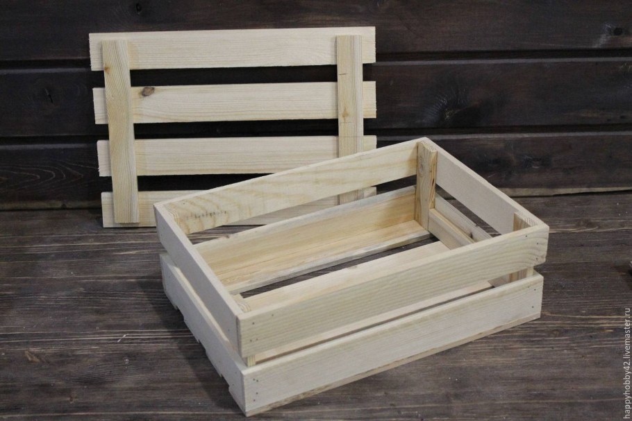 Ящик для растений деревянный