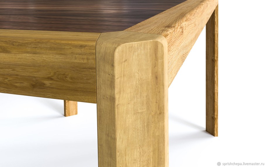 Стол из массива шпона