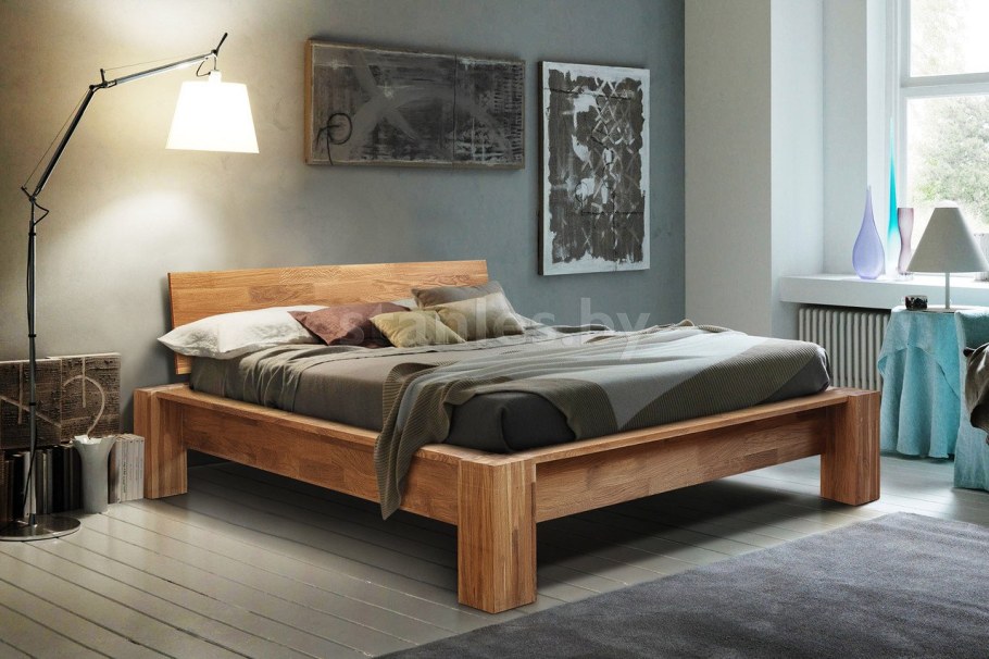 Кровать из дуба Стэнлес Бриджит