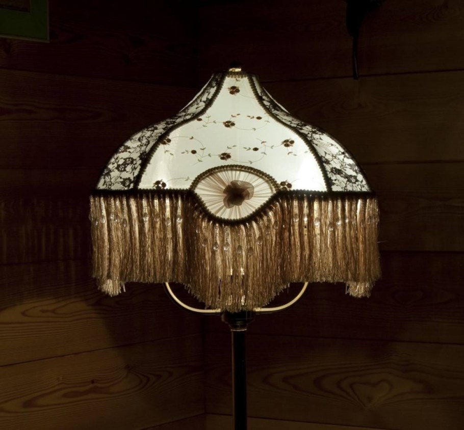 Реставрация абажура люстры