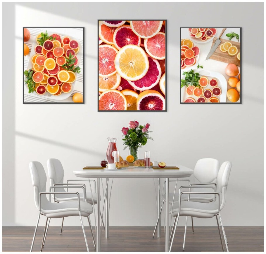 Набор постеров для кухни на стену
