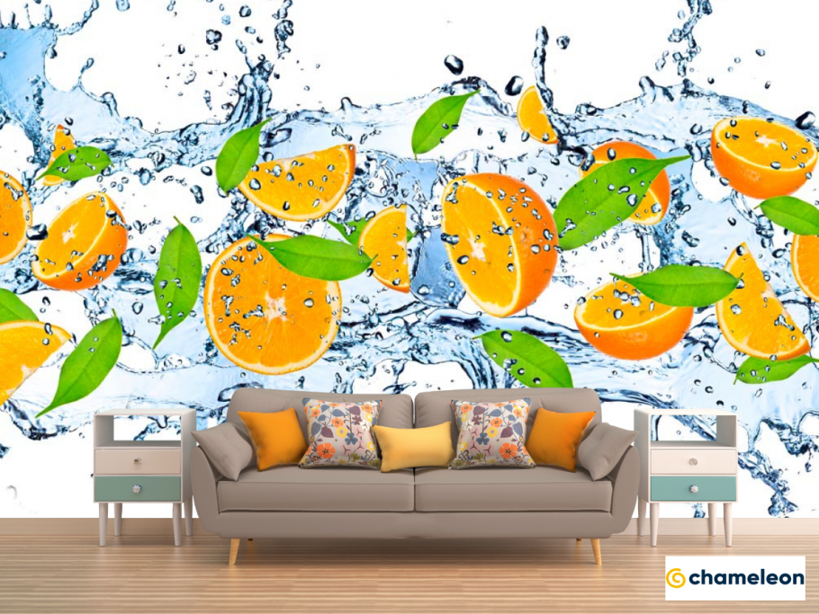 Фотообои апельсины