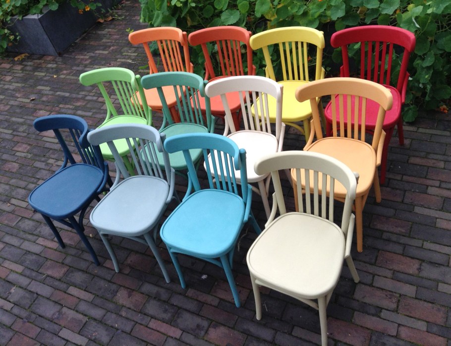 Венский стул крашеный