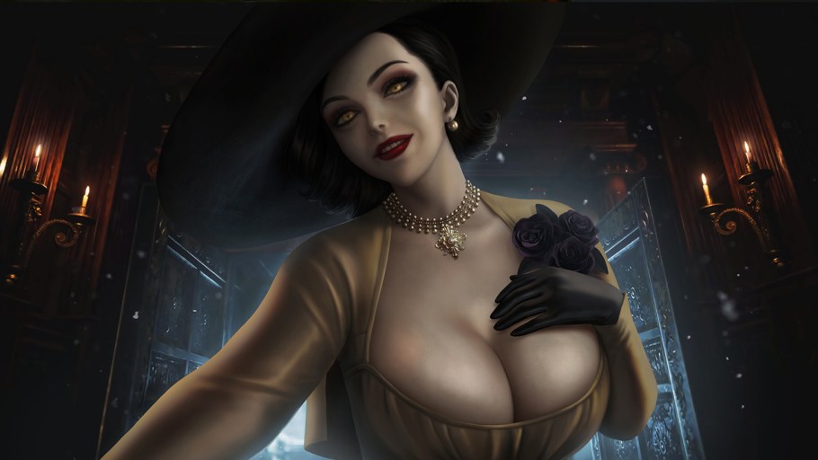 Resident Evil 8 Village леди Димитреску